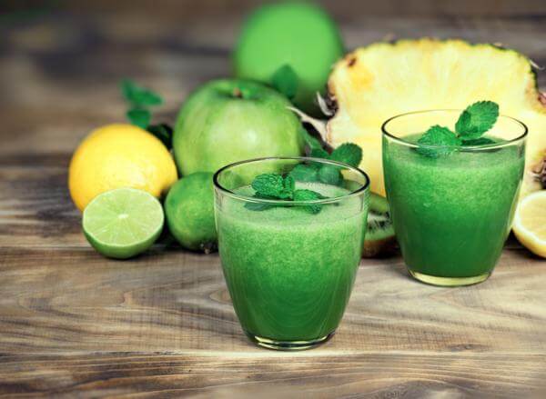 Recette De Jus Vert Ananas Persil Et Menthe Lextracteur De Jus